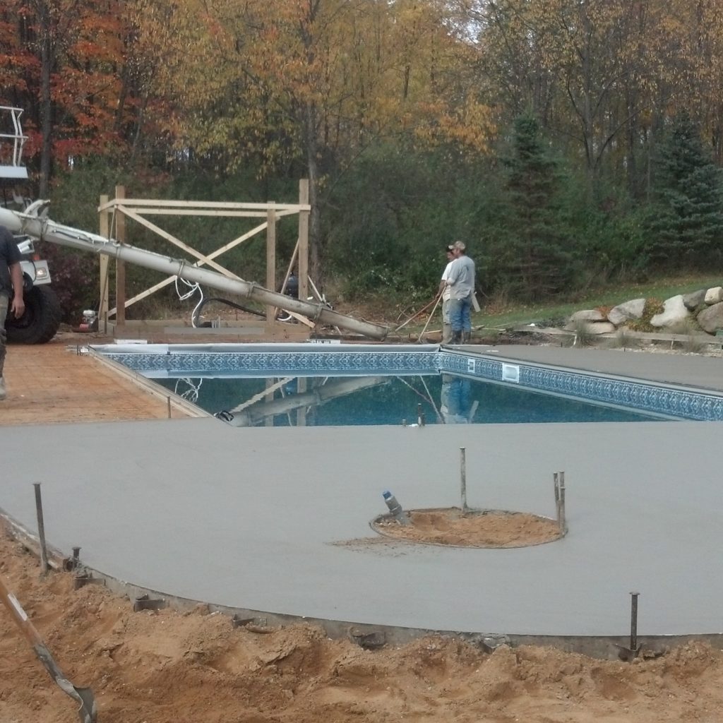 Residential Pool & Patio Concrete Installation